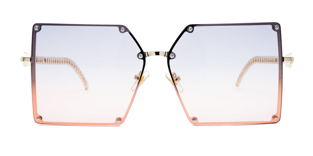 LADYBOSS SUNGLASSES - ELEVATIONS (Powder Blue)