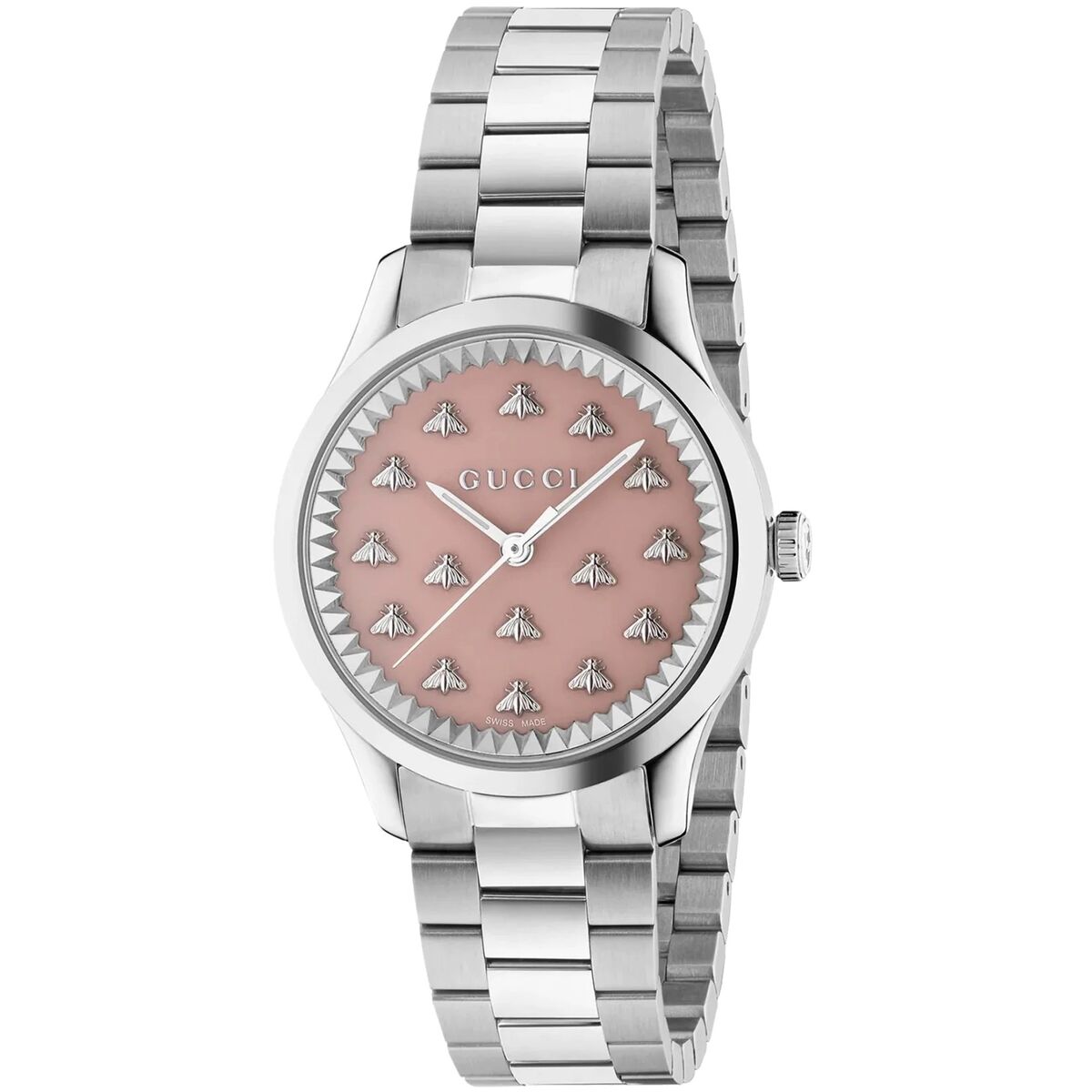 Ladies' Watch Gucci G-TIMELESS MULTIBEE Silver