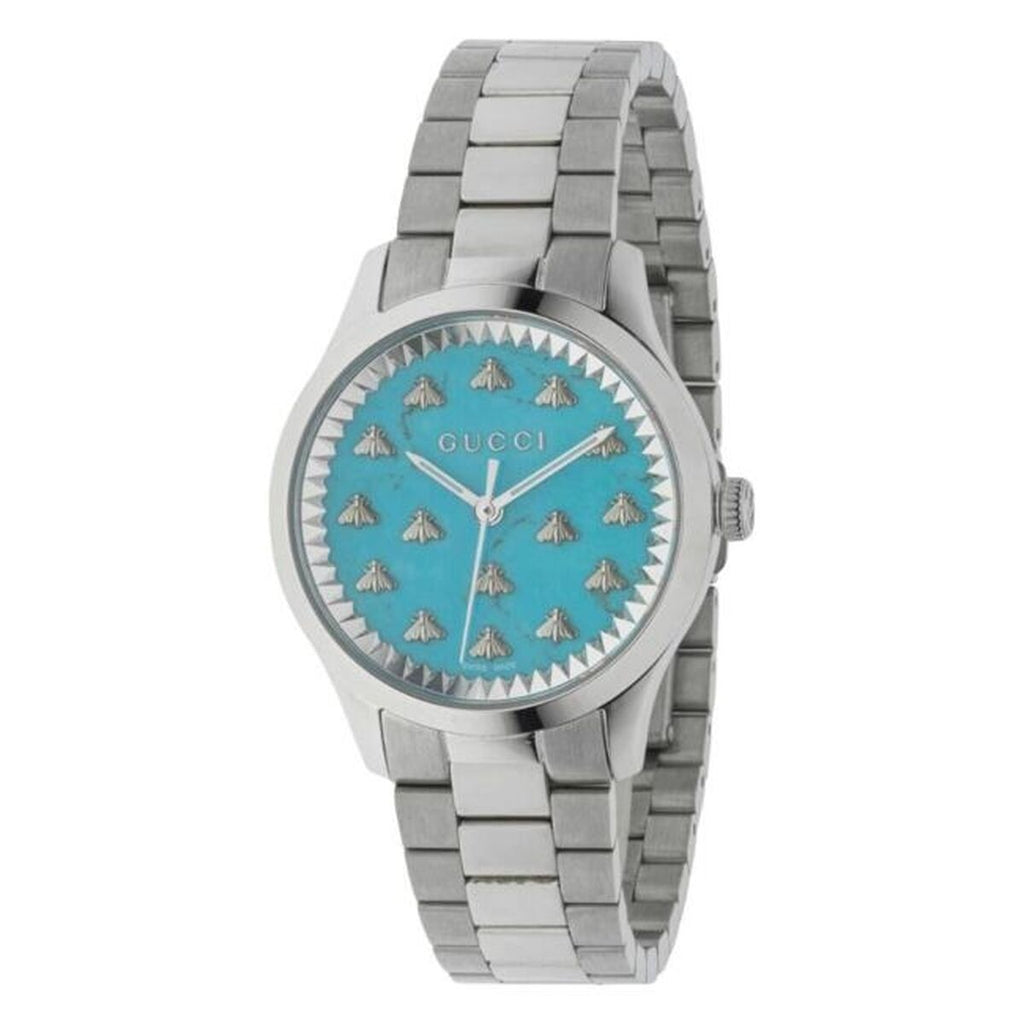 Ladies' Watch Gucci G-TIMELESS MULTIBEE Silver